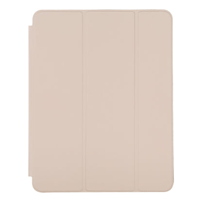 For iPad Pro 12.9 inch (2020/2021) 3-fold Horizontal Flip Smart Leather Tablet Case with Sleep / Wake-up Function & Holder(Grey) - iPad Pro 12.9 (2022/2021) Cases by buy2fix | Online Shopping UK | buy2fix