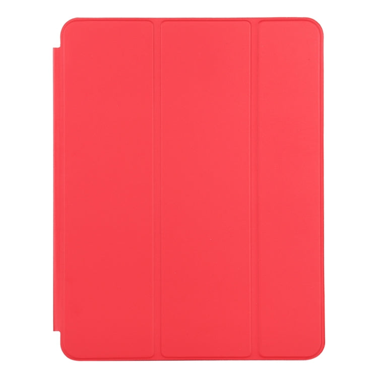 For iPad Pro 12.9 inch (2020/2021) 3-fold Horizontal Flip Smart Leather Tablet Case with Sleep / Wake-up Function & Holder(Red) - iPad Pro 12.9 (2022/2021) Cases by buy2fix | Online Shopping UK | buy2fix