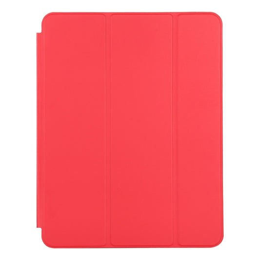 For iPad Pro 12.9 inch (2020/2021) 3-fold Horizontal Flip Smart Leather Tablet Case with Sleep / Wake-up Function & Holder(Red) - iPad Pro 12.9 (2022/2021) Cases by buy2fix | Online Shopping UK | buy2fix