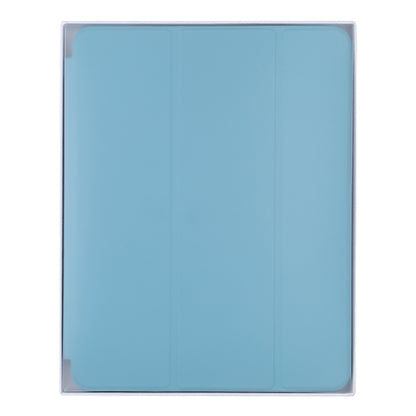 For iPad Pro 12.9 inch (2020/2021) 3-fold Horizontal Flip Smart Leather Tablet Case with Sleep / Wake-up Function & Holder(Blue) - iPad Pro 12.9 (2022/2021) Cases by buy2fix | Online Shopping UK | buy2fix