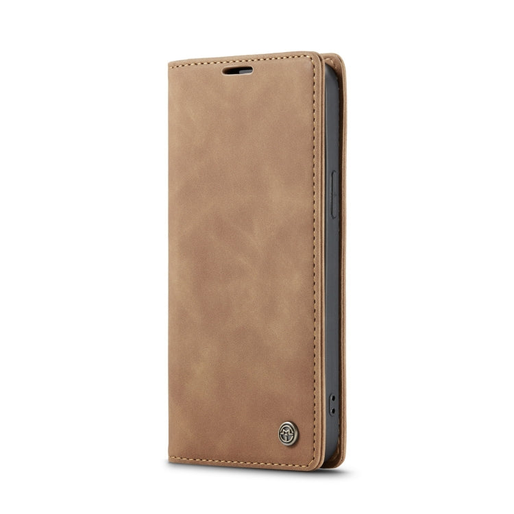 For iPhone 14 Pro Max CaseMe-013 Multifunctional Retro Frosted Leather Phone Case (Brown) - iPhone 14 Pro Max Cases by CaseMe | Online Shopping UK | buy2fix