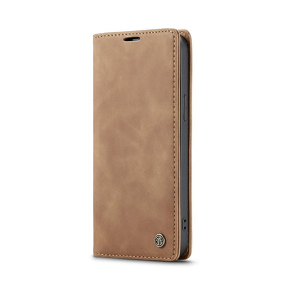 For iPhone 14 Pro Max CaseMe-013 Multifunctional Retro Frosted Leather Phone Case (Brown) - iPhone 14 Pro Max Cases by CaseMe | Online Shopping UK | buy2fix