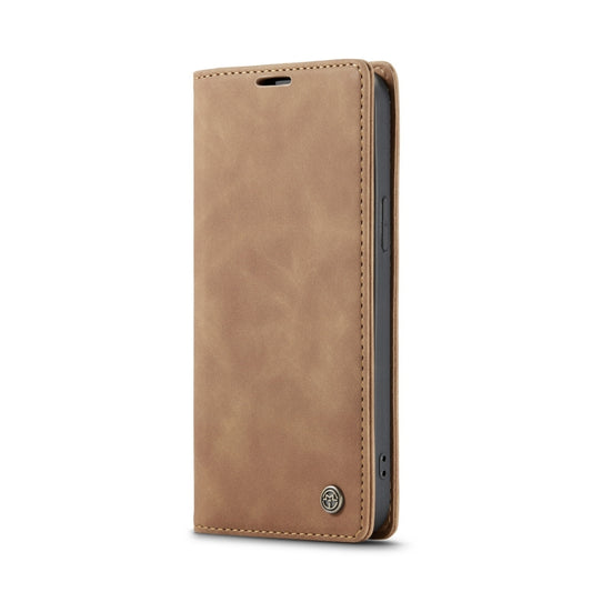 For iPhone 14 Pro Max CaseMe-013 Multifunctional Retro Frosted Leather Phone Case (Brown) - iPhone 14 Pro Max Cases by CaseMe | Online Shopping UK | buy2fix