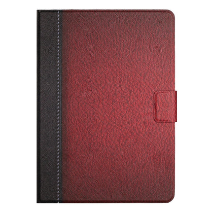 For Samsung Galaxy Tab A8 Stitching Solid Color Smart Leather Tablet Case(Red) by buy2fix