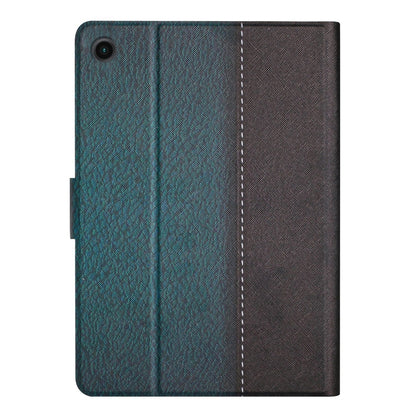 For Samsung Galaxy Tab A8 Stitching Solid Color Smart Leather Tablet Case(Green) by buy2fix