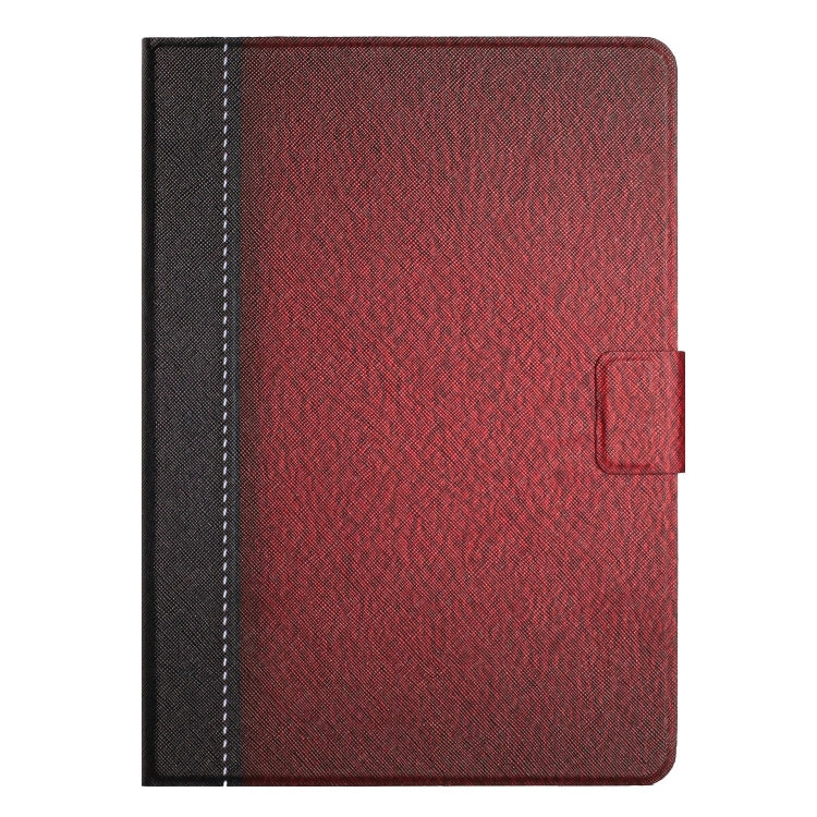 For Samsung Galaxy Tab A7 Lite T220 Stitching Solid Color Smart Leather Tablet Case(Red) by buy2fix