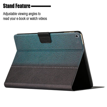 For Samsung Galaxy Tab A 10.1 2019 T510 Stitching Solid Color Smart Leather Tablet Case(Green) by buy2fix