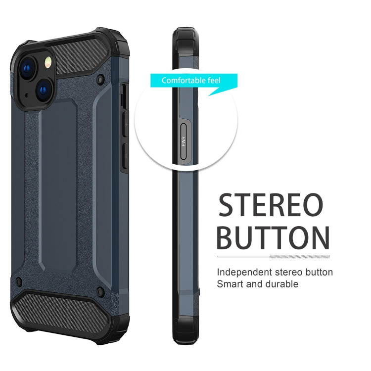 For iPhone 14 Magic Armor TPU Phone Case (Silver) by buy2fix