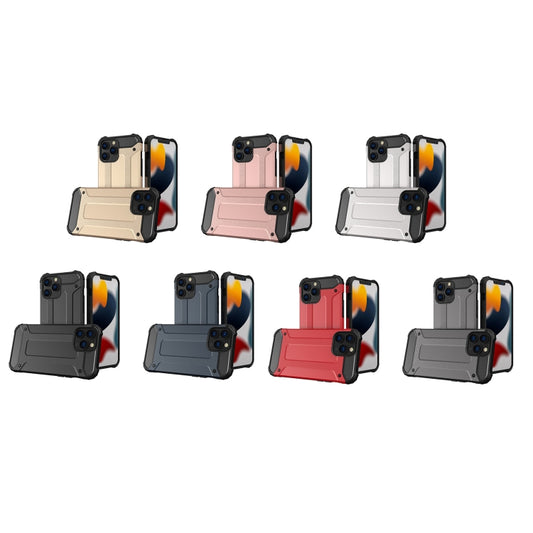 For iPhone 14 Pro Magic Armor TPU Phone Case(Navy Blue) by buy2fix