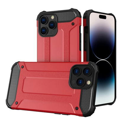 For iPhone 14 Pro Max Magic Armor TPU Phone Case (Red) by buy2fix