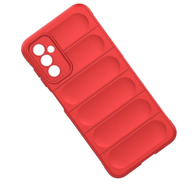 For Samsung Galaxy M13 4G Magic Shield TPU + Flannel Phone Case(Red) by buy2fix
