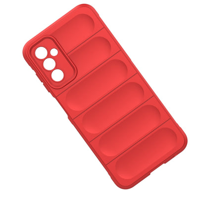 For Samsung Galaxy M13 4G Magic Shield TPU + Flannel Phone Case(Grey) by buy2fix