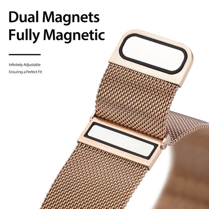 DUX DUCIS Milanese Watch Band For Samsung Watch Series 22mm(Gold) - Watch Bands by DUX DUCIS | Online Shopping UK | buy2fix