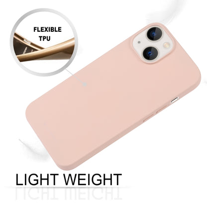 For iPhone 14 GOOSPERY SOFT FEELING Liquid TPU Phone Case (Light Pink) - iPhone 14 Cases by GOOSPERY | Online Shopping UK | buy2fix