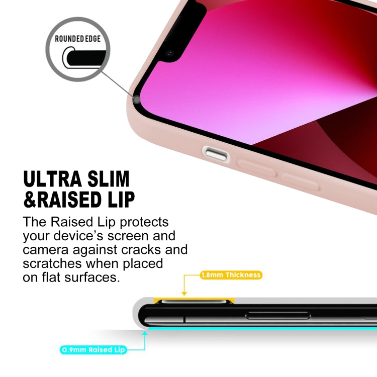 For iPhone 14 GOOSPERY SOFT FEELING Liquid TPU Phone Case (Light Pink) - iPhone 14 Cases by GOOSPERY | Online Shopping UK | buy2fix