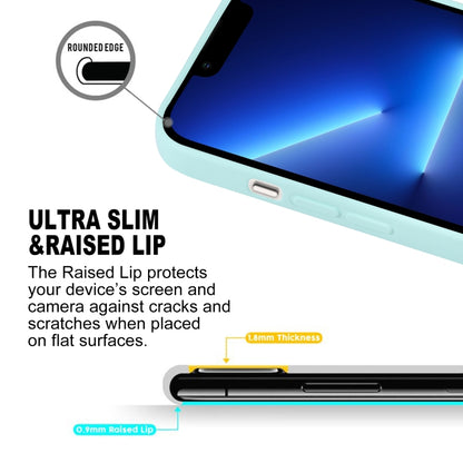 For iPhone 14 Pro GOOSPERY SOFT FEELING Liquid TPU Phone Case(Mint Green) - iPhone 14 Pro Cases by GOOSPERY | Online Shopping UK | buy2fix