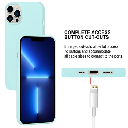 For iPhone 14 Pro GOOSPERY SOFT FEELING Liquid TPU Phone Case(Mint Green) - iPhone 14 Pro Cases by GOOSPERY | Online Shopping UK | buy2fix