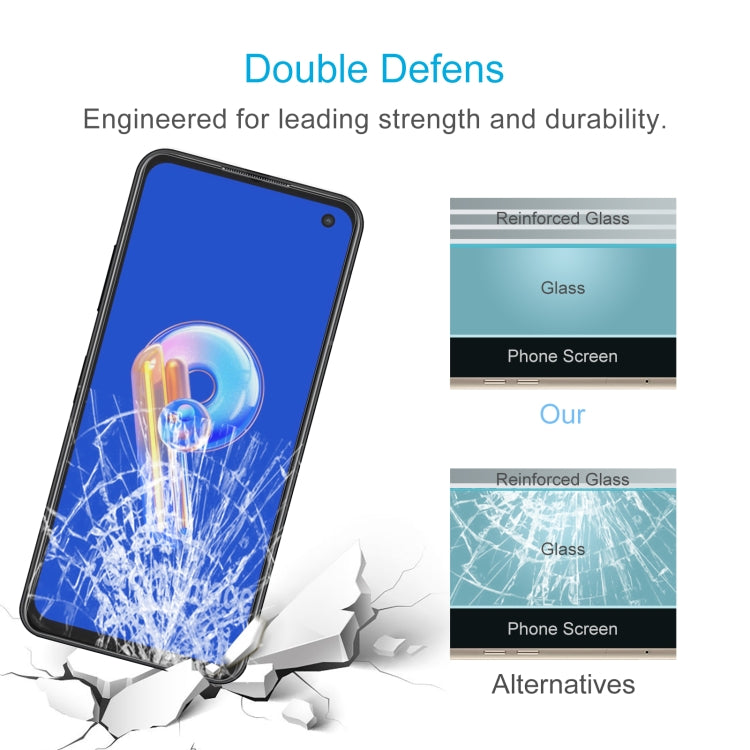 50 PCS 0.26mm 9H 2.5D Tempered Glass Film For Asus Zenfone 9 - ASUS Tempered Glass by buy2fix | Online Shopping UK | buy2fix