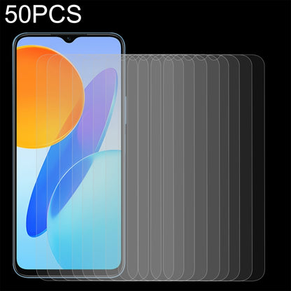 50 PCS 0.26mm 9H 2.5D Tempered Glass Film For Honor X8 5G / X8a / Play7T Pro / Play 8T Pro - Honor Tempered Glass by buy2fix | Online Shopping UK | buy2fix