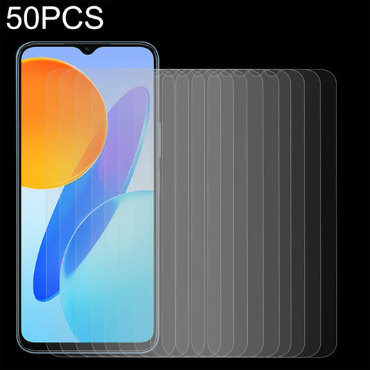 50 PCS 0.26mm 9H 2.5D Tempered Glass Film For Honor X8 5G / X8a / Play7T Pro / Play 8T Pro - Honor Tempered Glass by buy2fix | Online Shopping UK | buy2fix