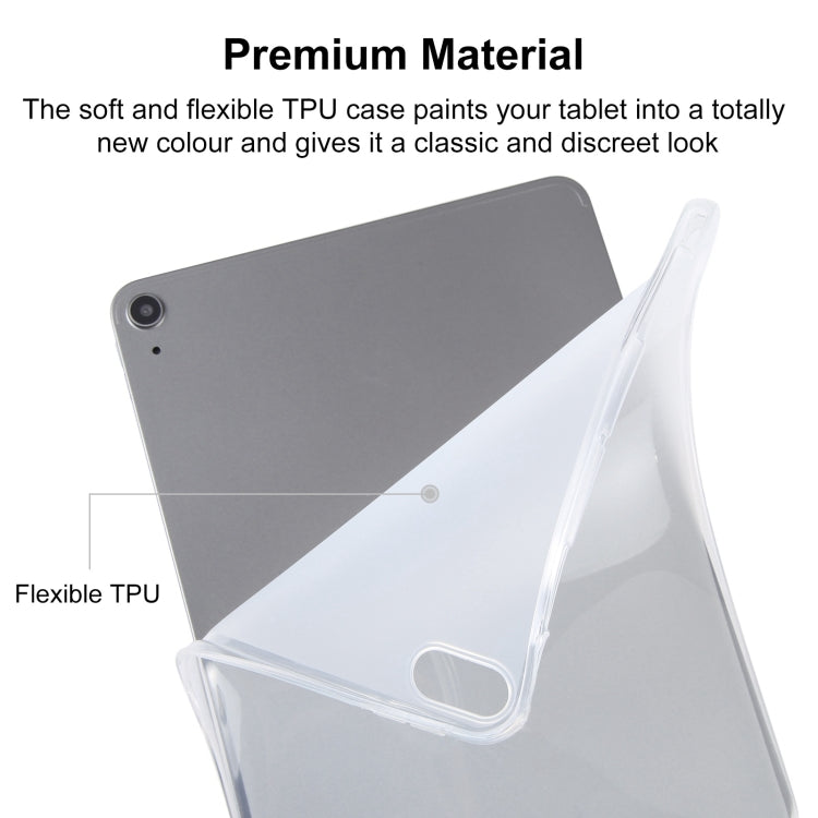 For Samsung Galaxy Tab S8 Ultra 14.6 / X900 / X906 TPU Tablet Case (Frosted Clear) by buy2fix