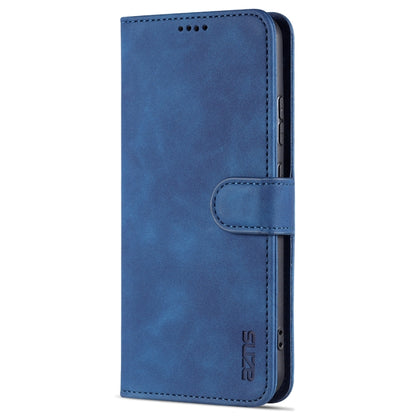 For Huawei nova 10 Pro AZNS Skin Feel Calf Texture Flip Leather Phone Case(Blue) - Huawei Cases by AZNS | Online Shopping UK | buy2fix