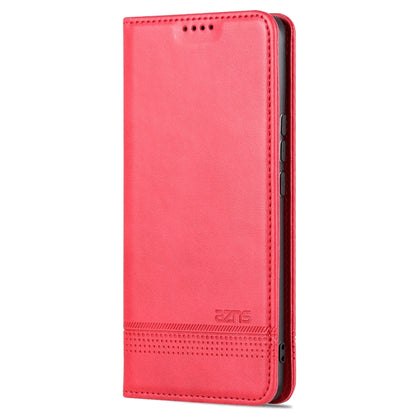 For Huawei nova 10 Pro AZNS Magnetic Calf Texture Flip Leather Phone Case(Red) - Huawei Cases by AZNS | Online Shopping UK | buy2fix