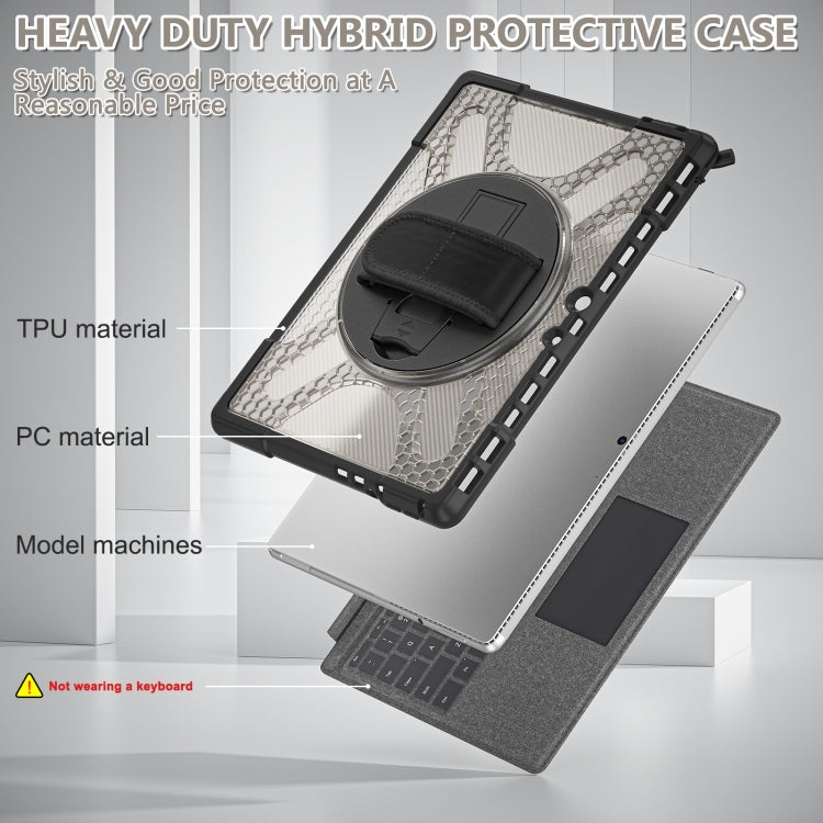 For MicroSoft Surface Pro 8 TPU + PC Tablet Case(Tea Color) - Others by buy2fix | Online Shopping UK | buy2fix