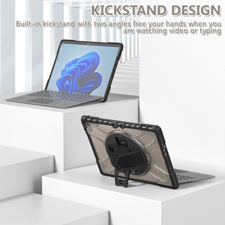 For MicroSoft Surface Pro 8 TPU + PC Tablet Case(Tea Color) - Others by buy2fix | Online Shopping UK | buy2fix