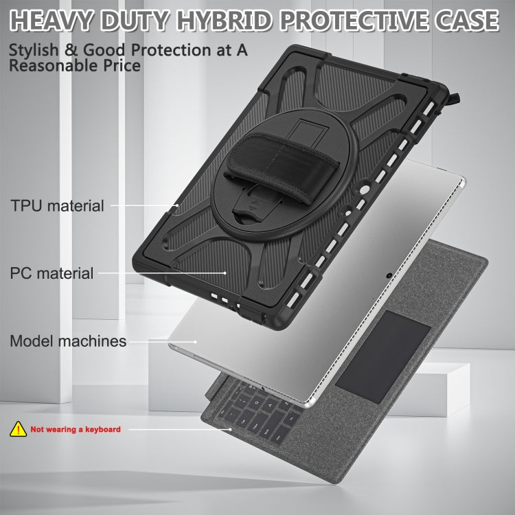 For MicroSoft Surface Pro 8 TPU + PC Tablet Case(Black) - Others by buy2fix | Online Shopping UK | buy2fix
