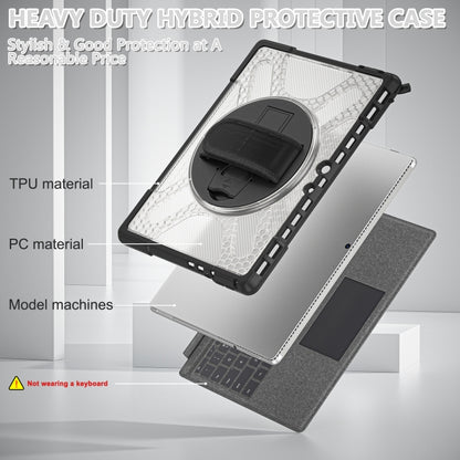 For MicroSoft Surface Pro 8 TPU + PC Tablet Case(Transparent) - Others by buy2fix | Online Shopping UK | buy2fix