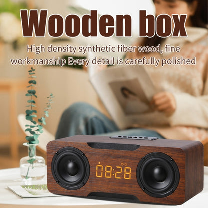 M8C Multifunctional Alarm Clock Bluetooth Speaker(Yellow) - Desktop Speaker by buy2fix | Online Shopping UK | buy2fix