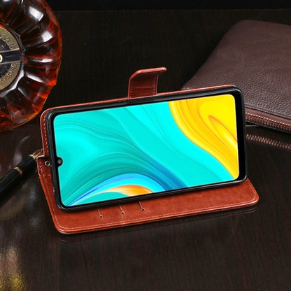 For Huawei Enjoy 10e idewei Crazy Horse Texture Horizontal Flip Leather Case with Holder & Card Slots & Wallet(Red) - Huawei Cases by idewei | Online Shopping UK | buy2fix