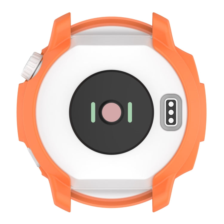 For COROS Pace 2 Armor Hollow TPU Watch Case(Orange) by buy2fix