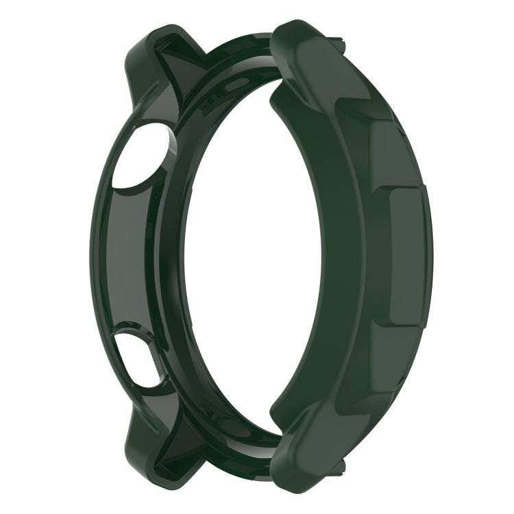 For COROS Pace 2 Armor Hollow TPU Watch Case(Olive Green) by buy2fix