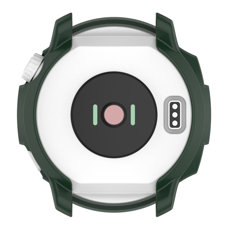 For COROS Pace 2 Armor Hollow TPU Watch Case(Olive Green) by buy2fix