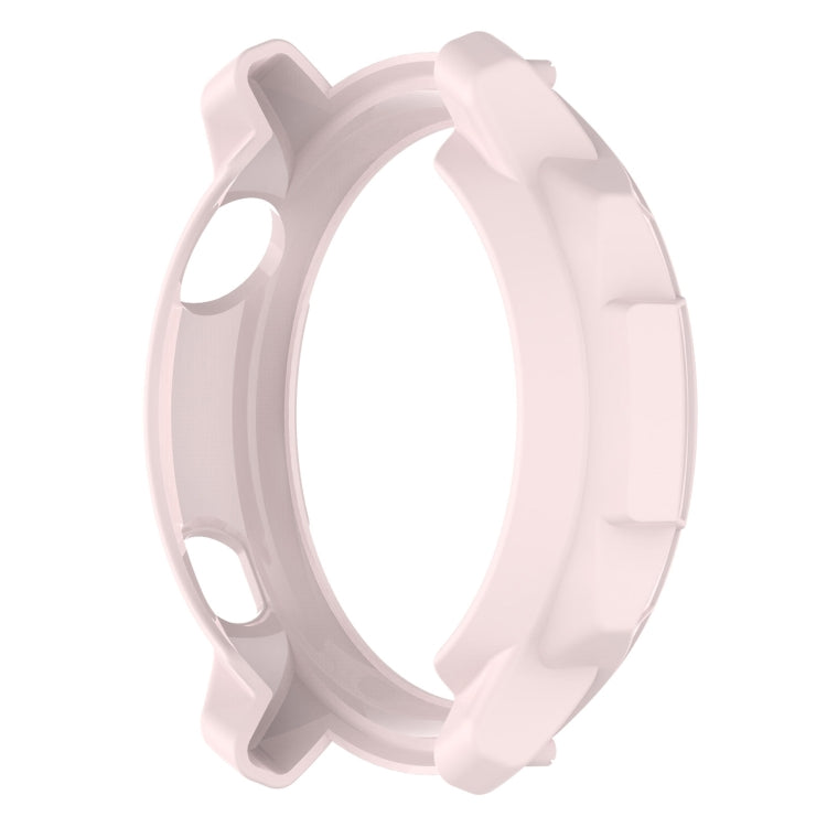 For COROS Pace 2 Armor Hollow TPU Watch Case(Light Pink) by buy2fix