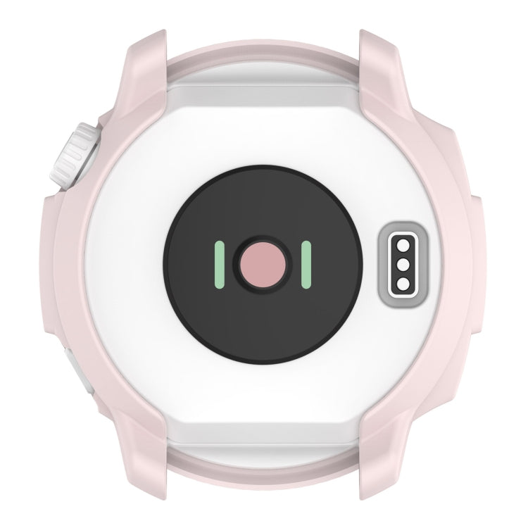 For COROS Pace 2 Armor Hollow TPU Watch Case(Light Pink) by buy2fix