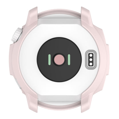 For COROS Pace 2 Armor Hollow TPU Watch Case(Light Pink) by buy2fix