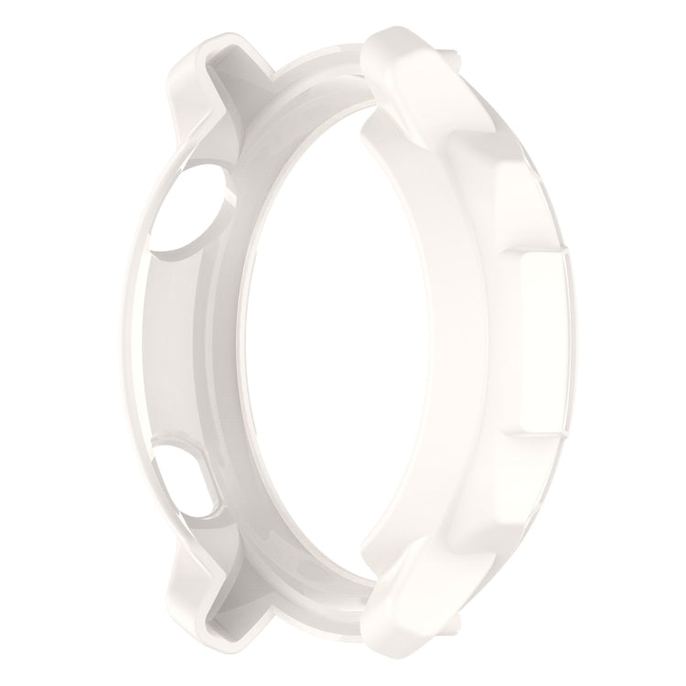 For COROS Pace 2 Armor Hollow TPU Watch Case(Ivory White) by buy2fix