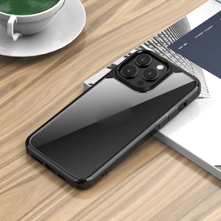 iPAKY Shockproof PC + TPU Protective Phone Case For iPhone 14 Pro(Black) - More iPhone Cases by iPAKY | Online Shopping UK | buy2fix