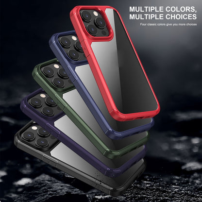 iPAKY Shockproof PC + TPU Protective Phone Case For iPhone 14(Black) - More iPhone Cases by iPAKY | Online Shopping UK | buy2fix