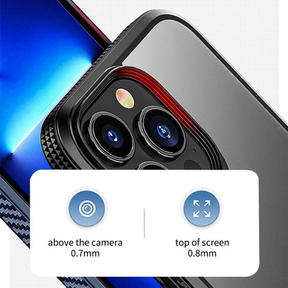 iPAKY Shockproof PC + TPU Protective Phone Case For iPhone 14 Pro Max(Black) - More iPhone Cases by iPAKY | Online Shopping UK | buy2fix