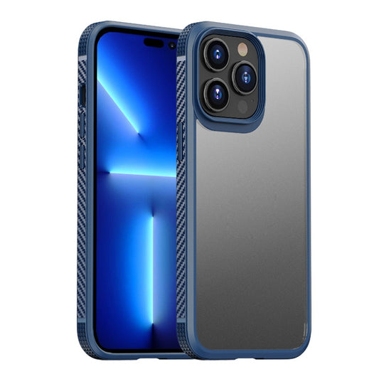 iPAKY Shockproof PC + TPU Protective Phone Case For iPhone 14 Pro(Blue) - More iPhone Cases by iPAKY | Online Shopping UK | buy2fix