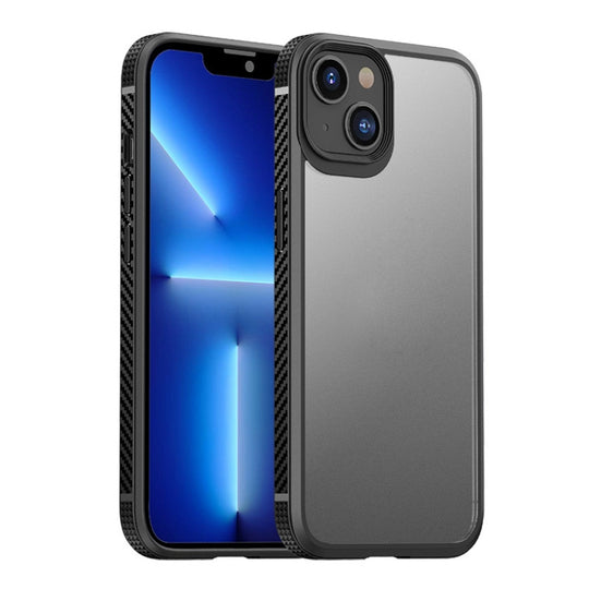 For iPhone 14 iPAKY Shockproof PC + TPU Protective Phone Case (Black)