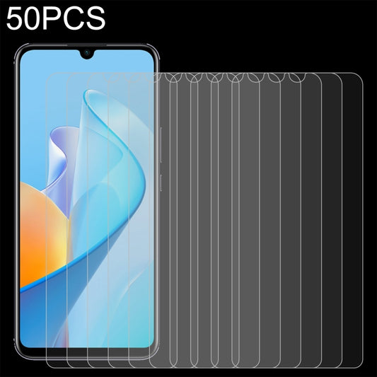 50 PCS 0.26mm 9H 2.5D Tempered Glass Film For Huawei Nzone S7 Pro+ 5G - Huawei Tempered Glass by buy2fix | Online Shopping UK | buy2fix