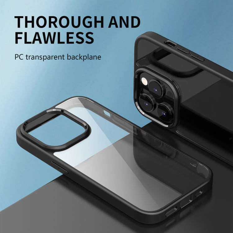 For iPhone 14 Pro iPAKY Shockproof PC + TPU Protective Phone Case(Black) - iPhone 14 Pro Cases by iPAKY | Online Shopping UK | buy2fix