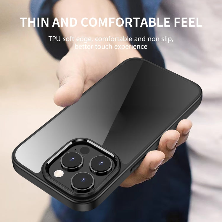 For iPhone 14 Pro iPAKY Shockproof PC + TPU Protective Phone Case(Black) - iPhone 14 Pro Cases by iPAKY | Online Shopping UK | buy2fix