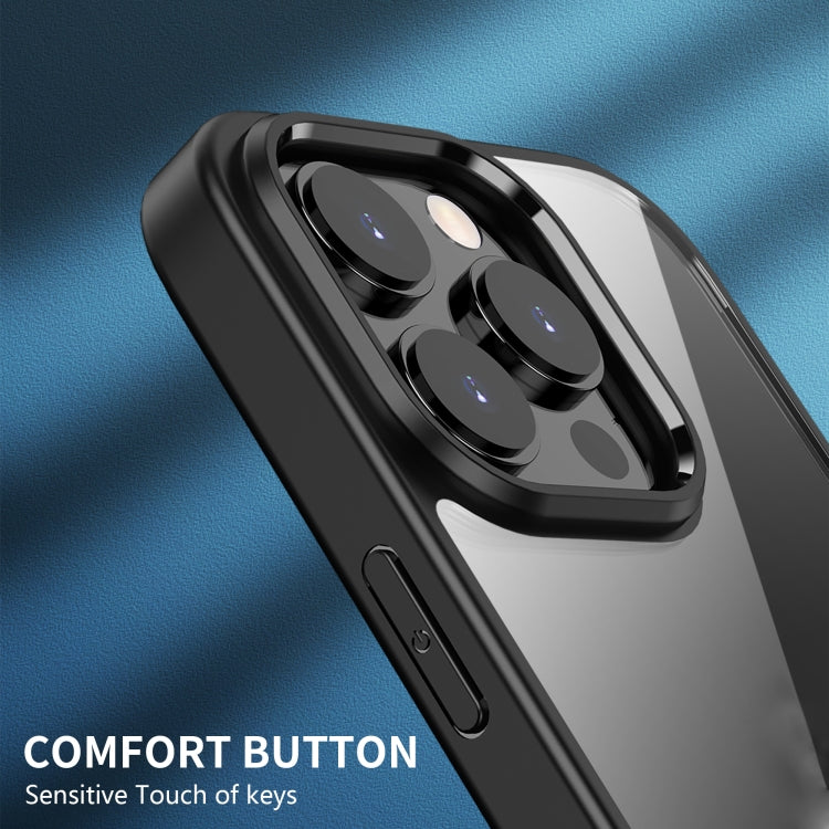 For iPhone 14 Pro iPAKY Shockproof PC + TPU Protective Phone Case(Black) - iPhone 14 Pro Cases by iPAKY | Online Shopping UK | buy2fix