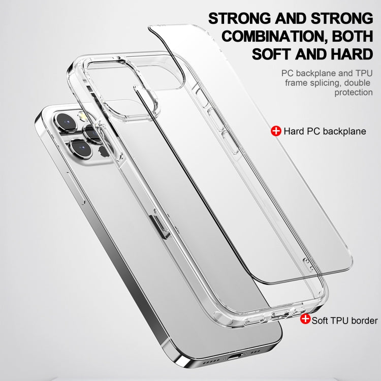 For iPhone 14 iPAKY Aurora Series Shockproof PC + TPU Protective Phone Case (Transparent) - iPhone 14 Cases by iPAKY | Online Shopping UK | buy2fix